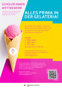 PH Wien und ETRI ALLES PRIMA IN DER GELATERIA! Schüler:innen Wettbewerb 2024